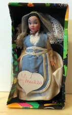 VINTAGE BAMBOLA LENCI torino CON SCATOLA COSTUMI REGIONALI ABRUZZO