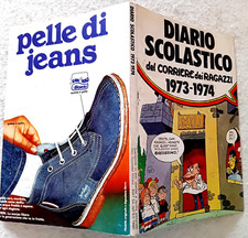 DIARIO SCOLASTICO del Corriere dei Ragazzi 1973/1974 (RARO)