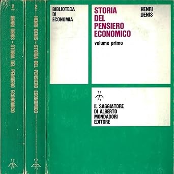 Storia del pensiero economico - del,