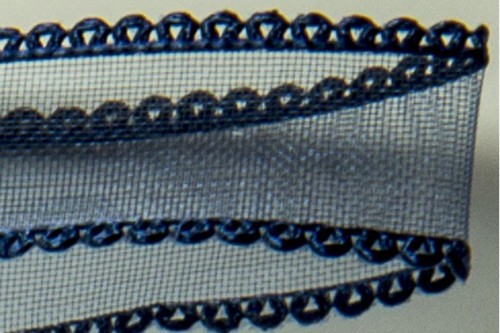 Nastro organza termo bordata