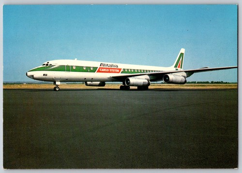 Cartolina alitalia italian air - italian,
