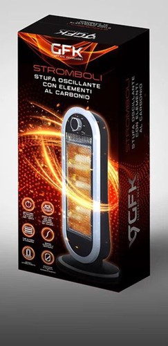 Stufa alogena 1200w elementi - stufa,