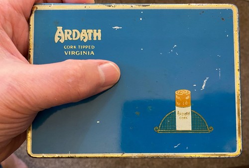 Vintage ardath cigarette tin - vintage,