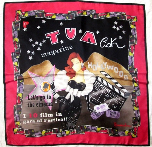 Braccialini foulard soie en - soie,