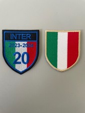 2 PATCH SCUDETTO INTER