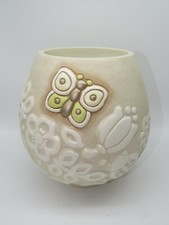 Thun prestige vaso medio con farfalla  . Altezza 21 cm.  Nuovo.