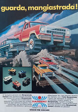 Pubblicità Advertising Italian Clipping 1981 HARBERT MANGIASTRADA FUORISTRADA.