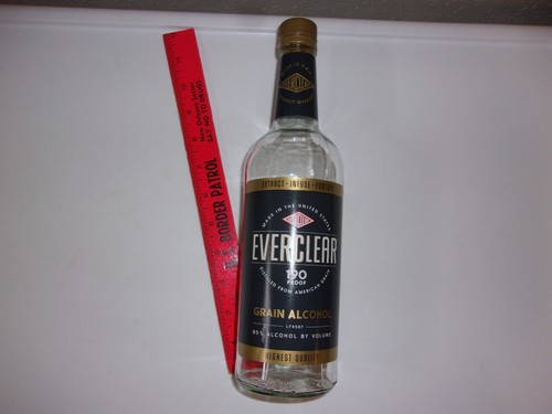 Everclear 190 proof - 190, bottiglia