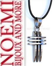 NOEMI GIOIELLI COLLANA UOMO CROCE ACCIAIO OFFERTA CO371 EURO 18