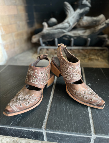Lane slingback mules con - slingback,