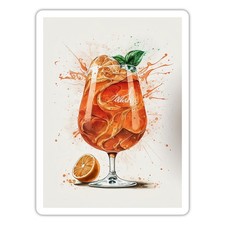 Adesivo sticker per cocktail
