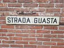 Cartello stradale ferro - , strada