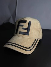Fendi Beige FF Logo Adjustable
