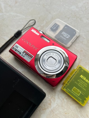 Nikon coolpix s220 rossa - nikon,