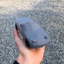 Mazda Miata MX-5 Modellino - Low Poly in Bioplastica Made in Italy - Vari colori