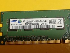 SAMSUNG RAM DDR3 2GB - M378B55773DH0-CH9 - Pc3-10600U 1Rx8 - Usato testato