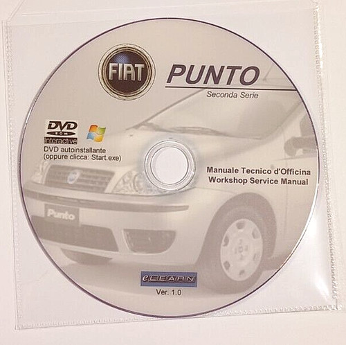 Dvd manuale officina fiat - manuale,
