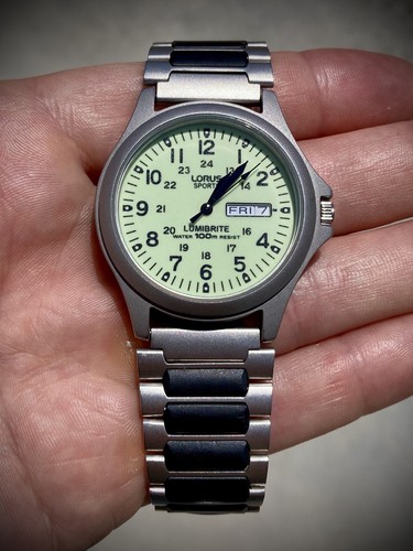 Orologio lorus lumibrite - lorus,