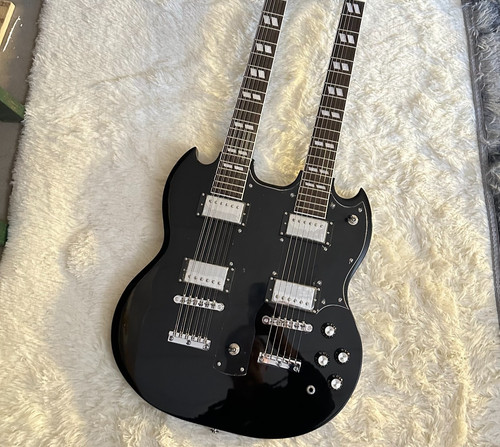 Chitarra elettrica doppio - chitarra,