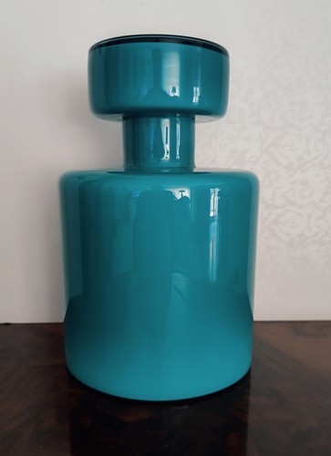 Vaso vistosi vetro - vaso, azzurro