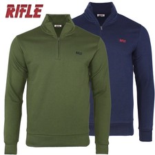 Felpa invernale uomo mezza zip