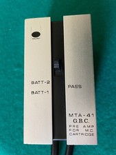 Step-up Micro Seiki MTA 41 con alimentazione a batteria.