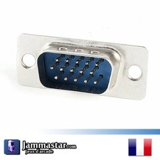 2pcs Connecteur DB15 SUB-D 3