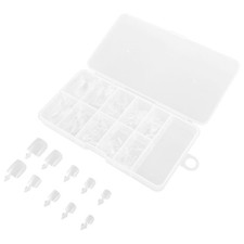  100 Pcs Tips Unghie Piedi