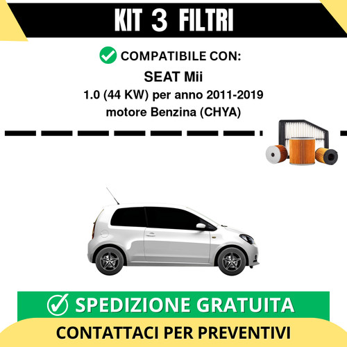 Kit filtri tagliando per - 3,