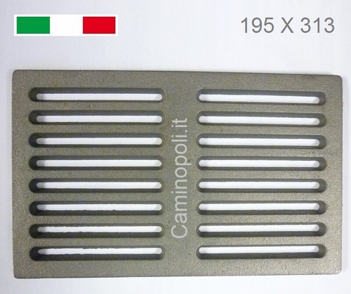 Griglia ghisa per cenere - in,