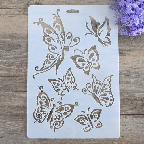 Modello stencil farfalla fai