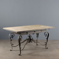 Tavolo Antico Ferro Piano in