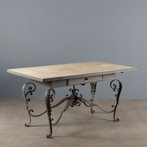 Tavolo antico ferro piano - antico,