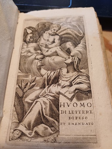 Libro antico hvomo lettere - libro, di