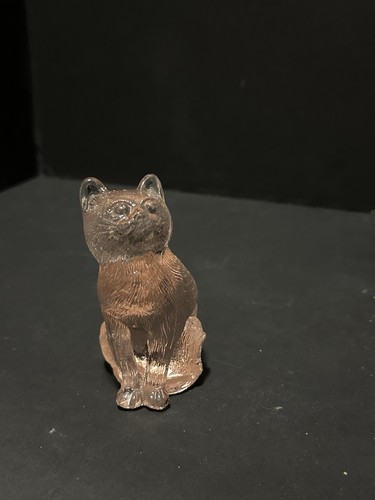 Statuina gatto seduto - , rosa
