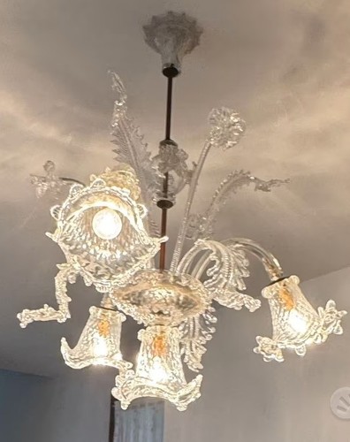 Lampadario murano - lampadario, di