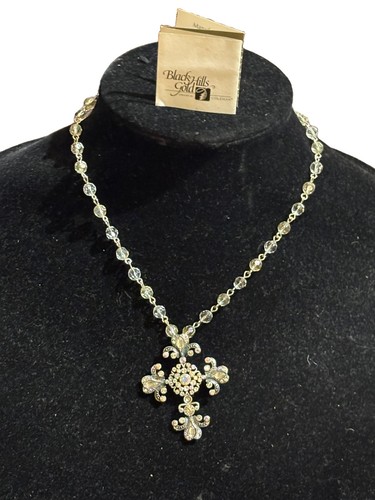 Collana con croce swarovski - con, in