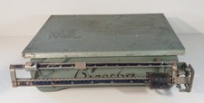 Vecchio Bizerba Decorativa Bilancia Obstwaage Gemüsewaage Verde Metallo