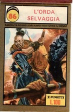 fumetto MINI FUMETTO numero 86 L'ORDA SELVAGGIA