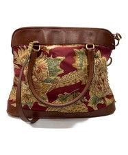 Salvatore Ferragamo Borsa a tracolla a mano Tote Purse 2 vie rossa autentica