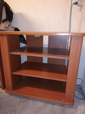 Mobile tv in legno, mobiletto, tavolino porta tv, mobile con ripiani legno