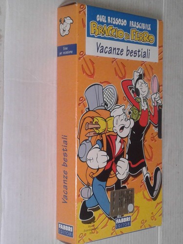 Vhs cartoni videocassetta - vhs, -videocassetta-
