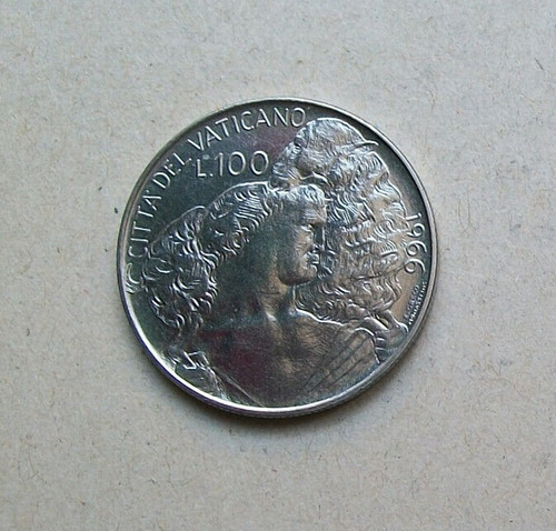 100 lire 1966 città - 100,