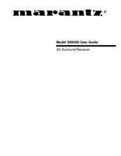 Marantz SR8300 Surround