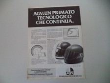 advertising Pubblicità 1980 CASCO HELMET AGV CX 2000/X-3000 S