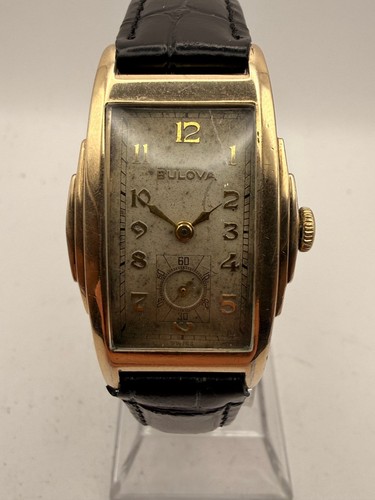 Bulova banker art deco - bulova, banker,