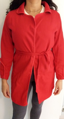 Trench morbido rosso taglia - morbido, m