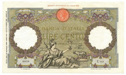 100 lire capranesi aquila - capranesi,