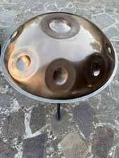 Handpan di alta qualità in acciaio Inox, fatto a mano, usato come nuovo