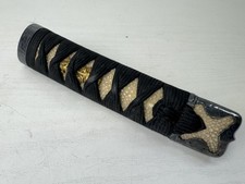 Y9575 TSUKA manico spada Drago Menuki Giappone antico samurai katana koshirae